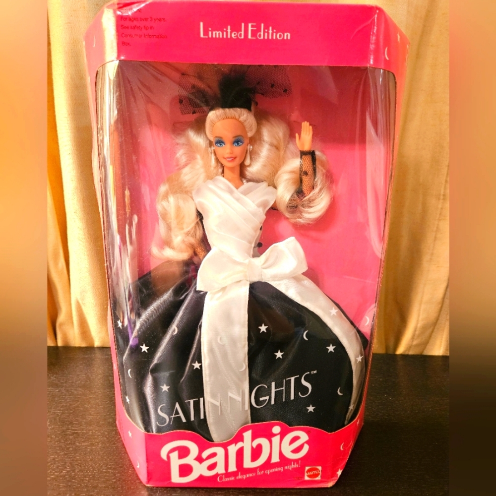 NIB Vintage 1992 Satin Nights Limited Edition Barbie